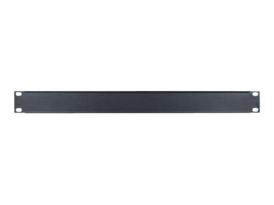INTELLINET 48,3 cm 19Zoll Blindabdeckung 1 HE Schwarz Verdeckt ungenutzte Bereiche des Schranks