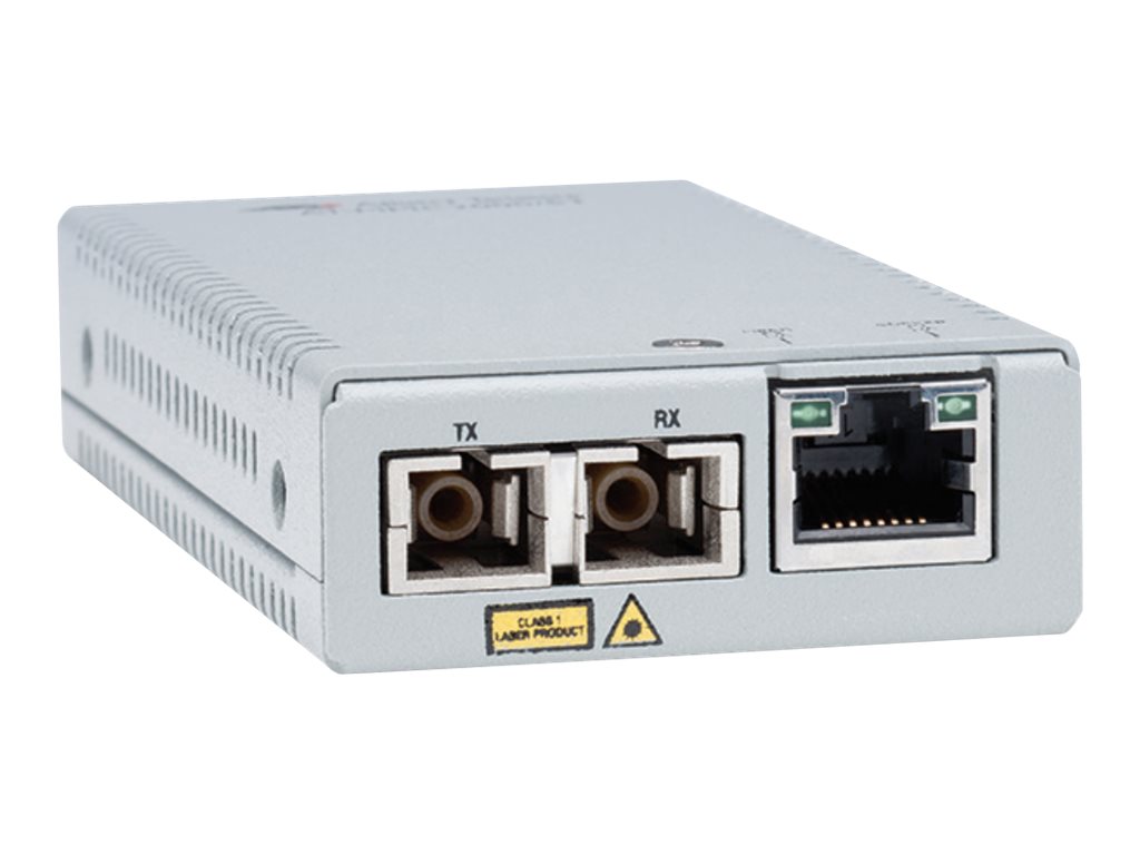 ALLIED TAA 10/100TX to 100FX/SC MM Media & Rate Converter Multi-region PSU ALLIED TAA 10/100TX to 100FX/SC MM Media & Rate Converter Multi-region PSU
