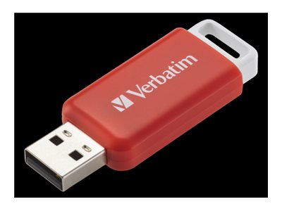 Verbatim USB-Stick 2.0 DataBar 16GB rot
