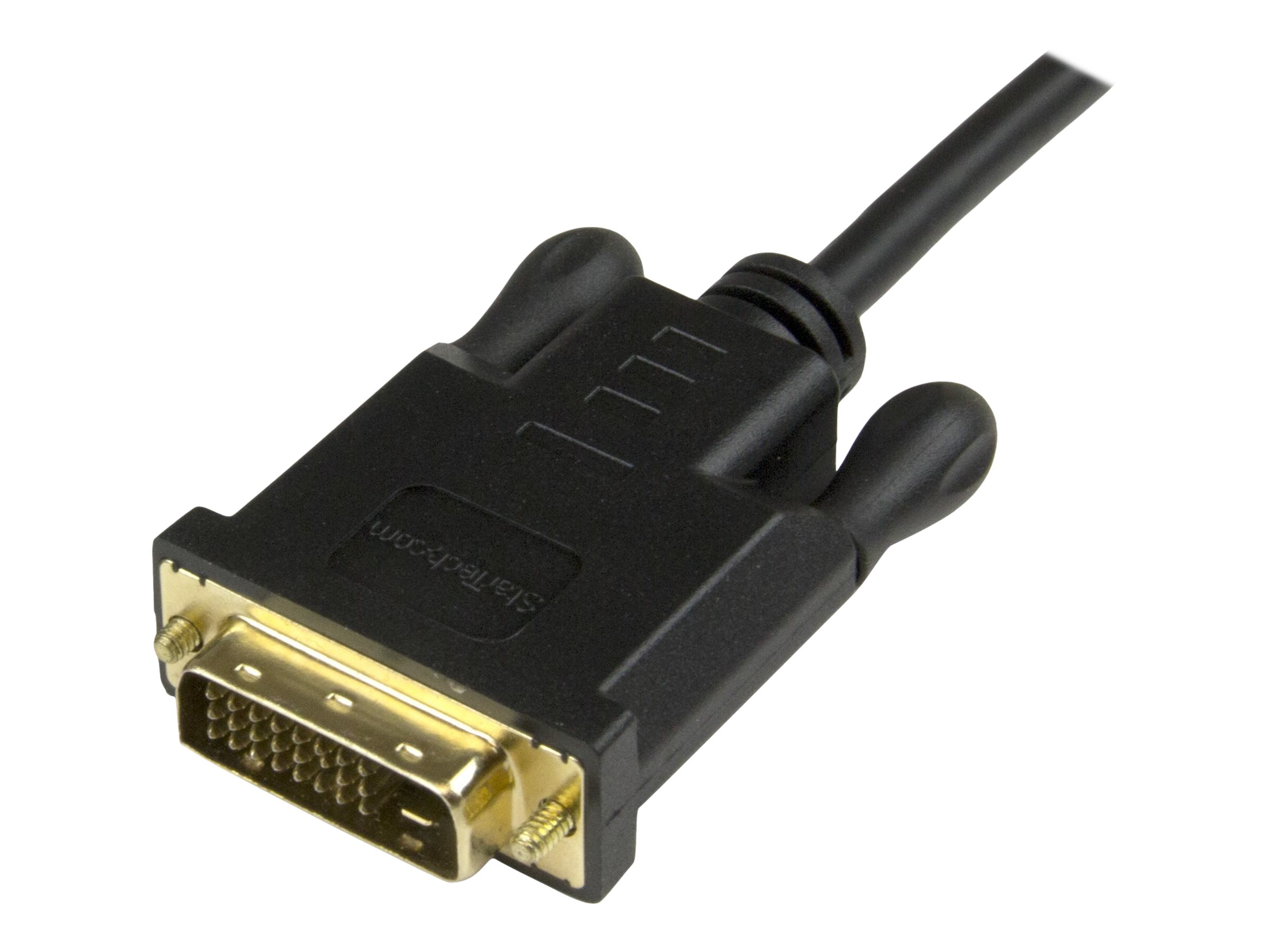 StarTech.com 91 cm DisplayPort auf DVI Kabel - Stecker/Stecker - DP zu DVI Adapter/ Koverter - 1920x1200 / 1080p - Schwarz - Videokabel - 91.4 cm