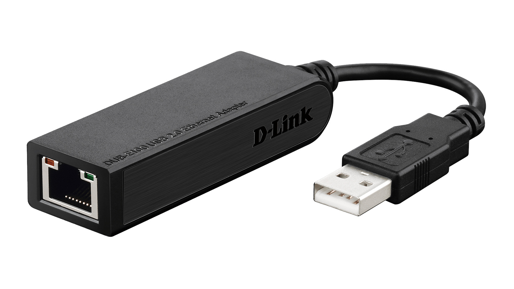DLINK DUBE100 HiSpeed USB 20 Fast Ethernet Adapter USBA 20 auf Ethernet 10100 Mbits eingeklappt
