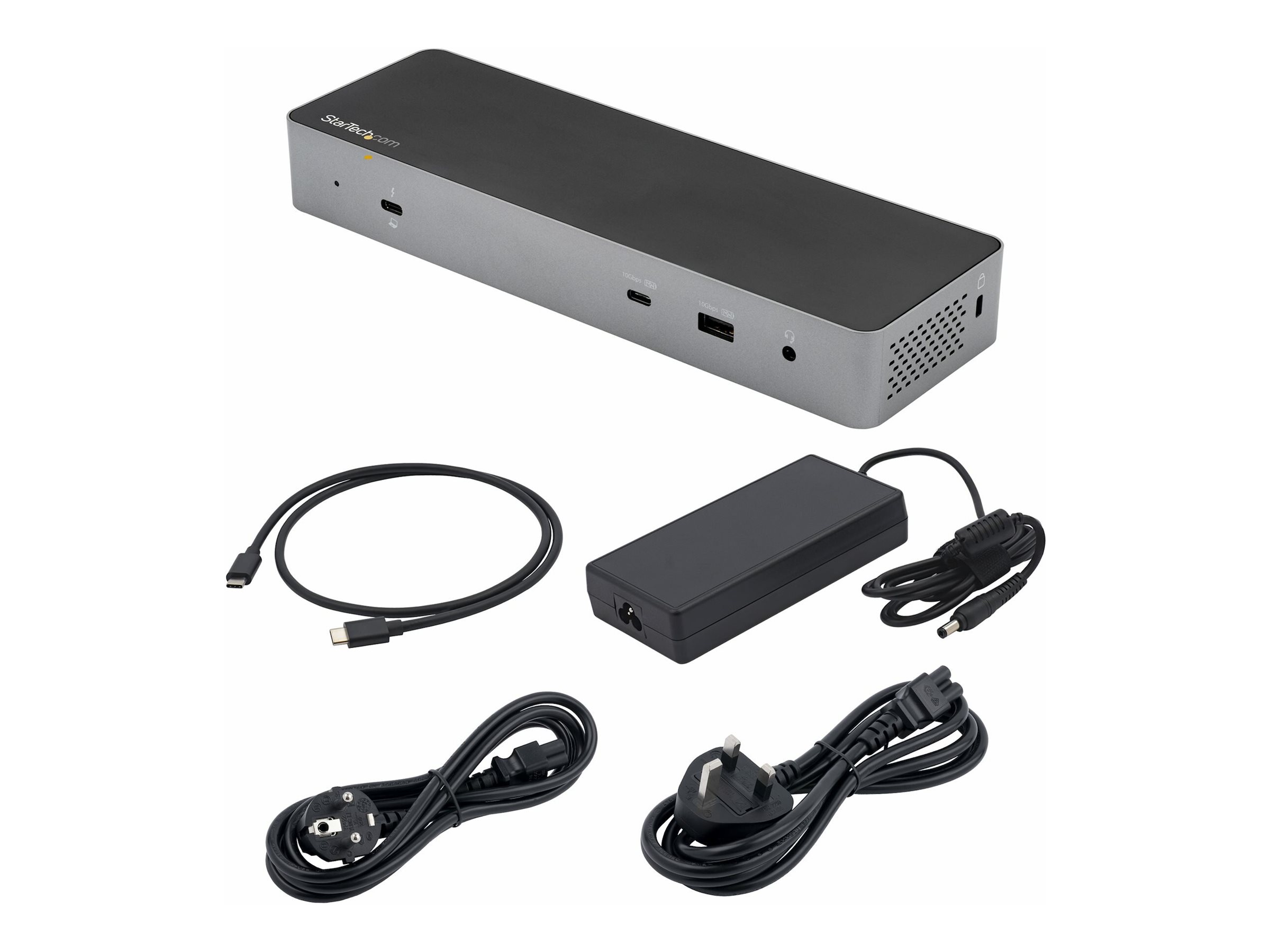 STARTECH.COM Thunderbolt 3 Dock with USB-C Host Compatibility - Dual 4K 60Hz DP 1.4 or HDMI - 8K - 96W PD STARTECH.COM Thunderbolt 3 Dock with USB-C Host Compatibility - Dual 4K 60Hz DP 1.4 or HDMI - 8K - 96W PD