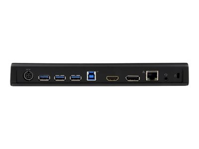 STARTECH.COM USB 3.0 Docking Station - 4K - HDMI / DisplayPort - with Fast Charge / Ethernet / Audio - Universal Docking Station
