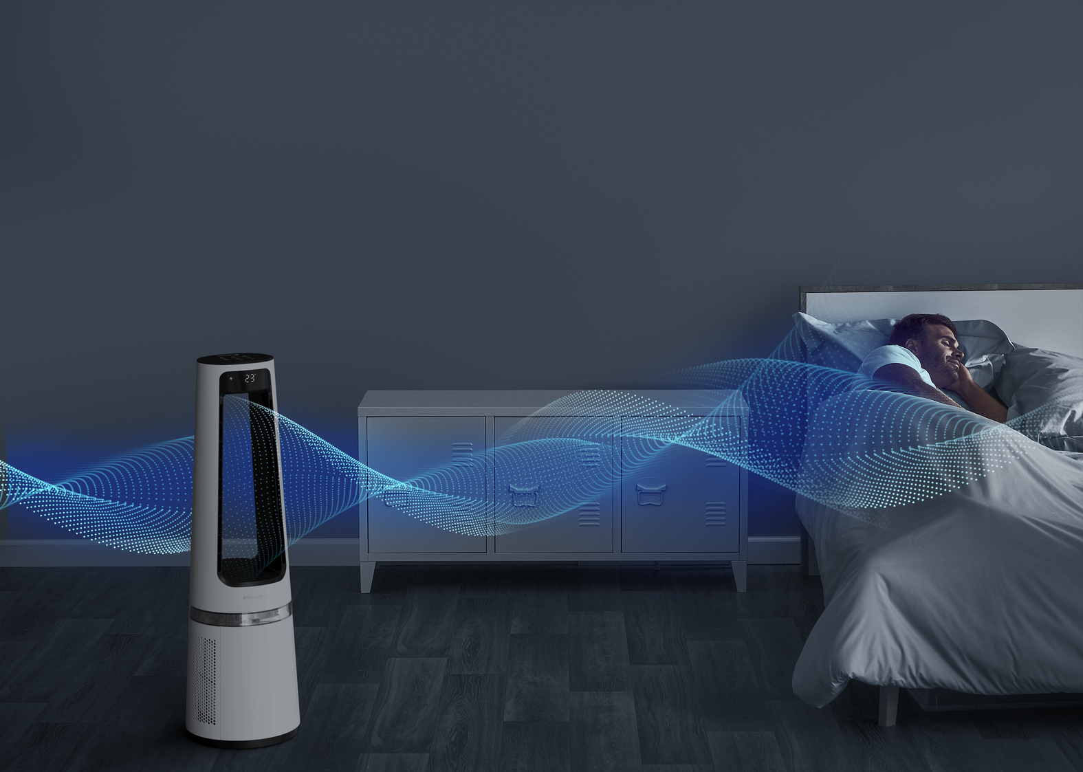 Rowenta Eclipse 3in1 QU5060 Luftreiniger schwarz 33 W