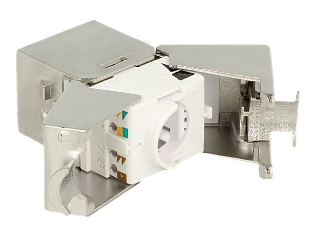 Delock Keystone RJ45 Buchse > LSA werkzeugfrei Cat.6A Delock Keystone RJ45 Buchse > LSA werkzeugfrei Cat.6A
