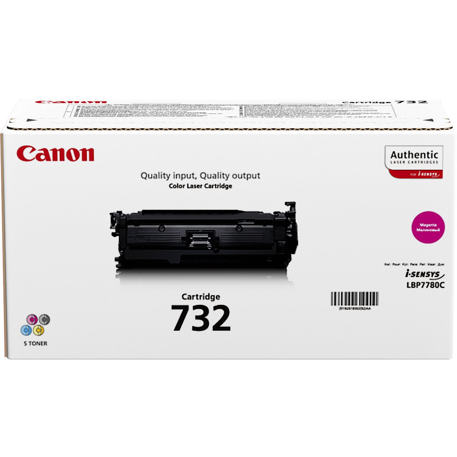 CANON 732M Toner magenta Standardkapazität 6400 Seiten 1erPack