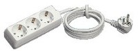 BAT 3-fach Steckdosenleiste 1,4 m weiss
