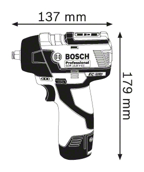 Bosch GDS 12V-115 Professional 12 V Schlagschrauber