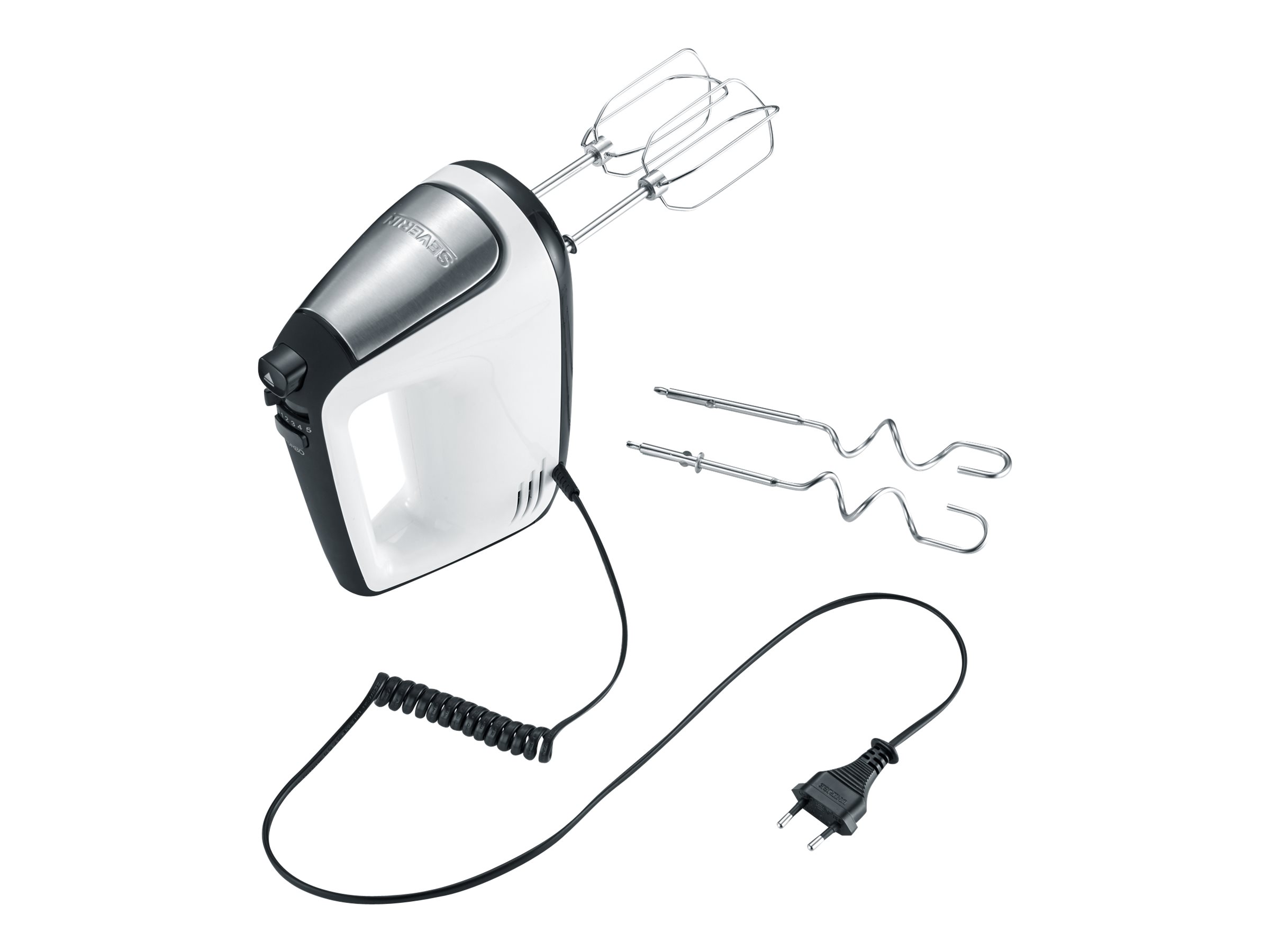 SEVERIN HM 3830 Handmixer weiss/schwarz 400 W SEVERIN HM 3830 Handmixer weiss/schwarz 400 W