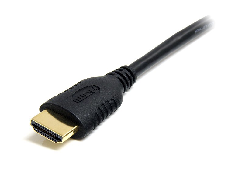 STARTECHCOM 2m High Speed HDMI Cable with Ethernet HDMI to HDMI Mini MM