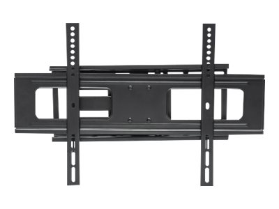 MANHATTAN TV-Wandhalterung 94-177,80cm 37-70 Zoll ein Arm neig- und schwenkbar fuer Flachbildschirme und Curved TVs bis 50kg