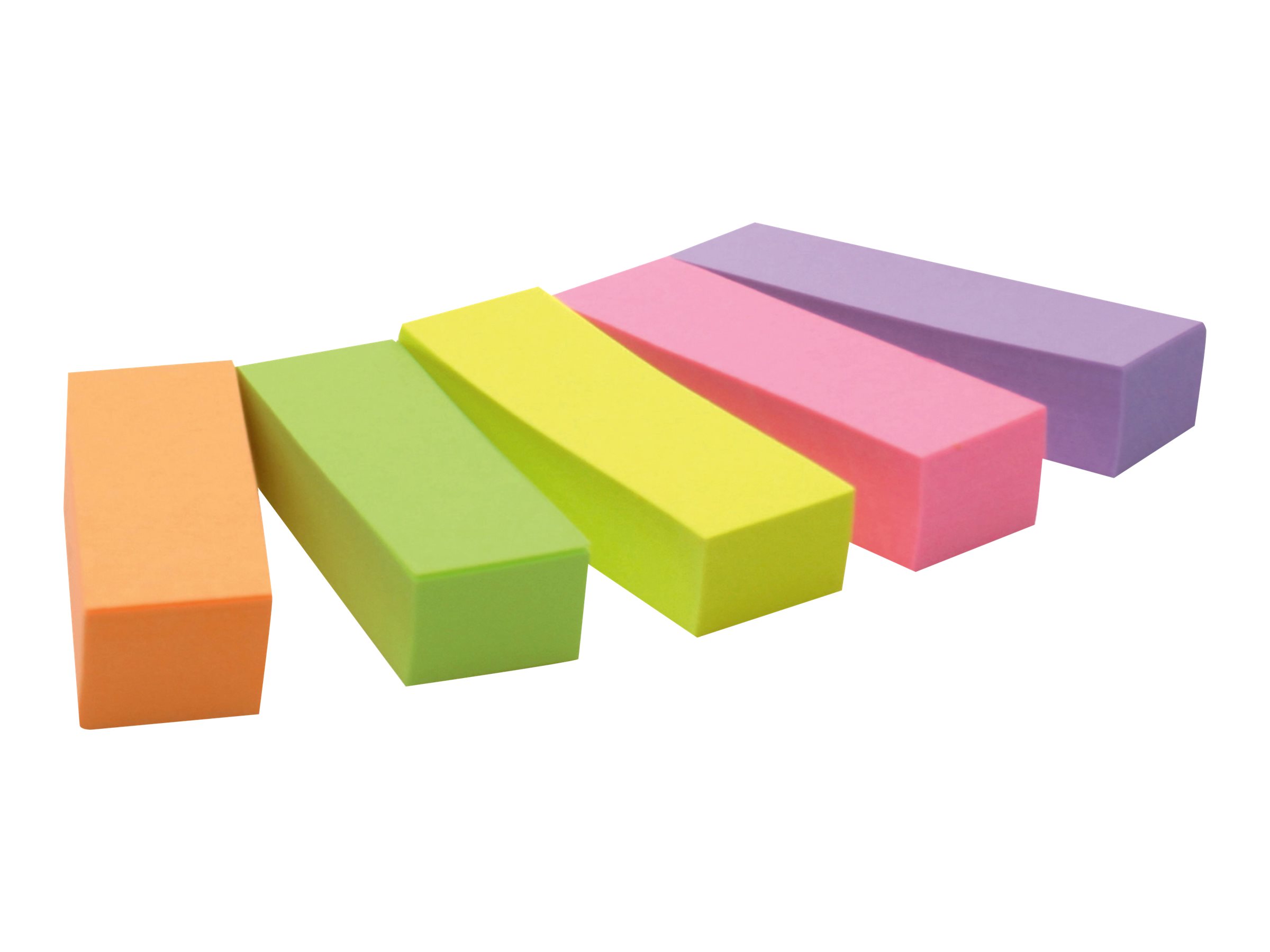 Post-it® Notes Markers Haftmarker farbsortiert 5x 100 Streifen Post-it® Notes Markers Haftmarker farbsortiert 5x 100 Streifen