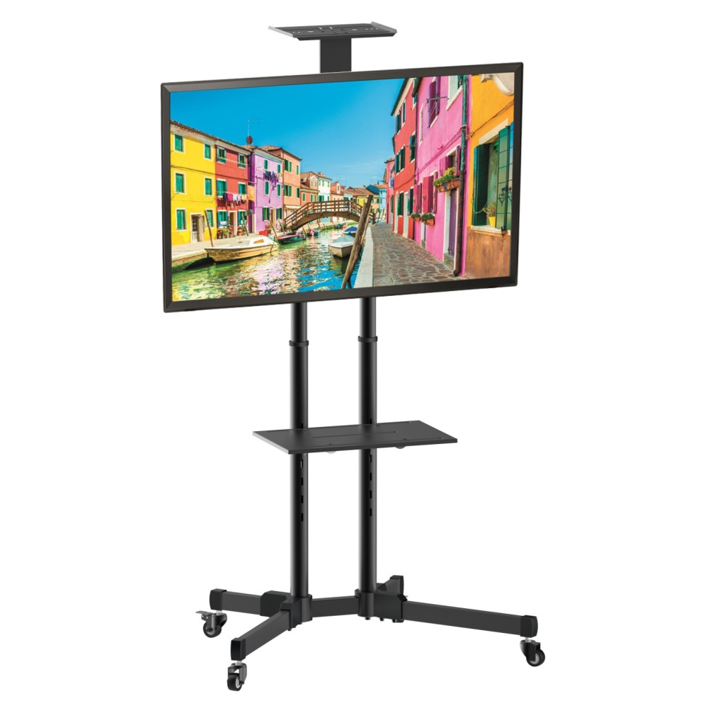TECHLY TV Wagen fuer Displays Bildschirme LCD LED 94178cm 3770Zoll fuer Ihre Ausstattung bis 50KG VESA max 600X400