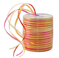 PRaeSENT Geschenkband Raffia matt gelb/rot/orange/pink 3,0 mm x 50,0 m PRaeSENT Geschenkband Raffia matt gelb/rot/orange/pink 3,0 mm x 50,0 m