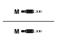 helos Anschlusskabel, Klinke 3,5mm Stecker/Stecker 90°, PREMIUM, 2,0m, schwarz helos Anschlusskabel, Klinke 3,5mm Stecker/Stecker 90°, PREMIUM, 2,0m, schwarz