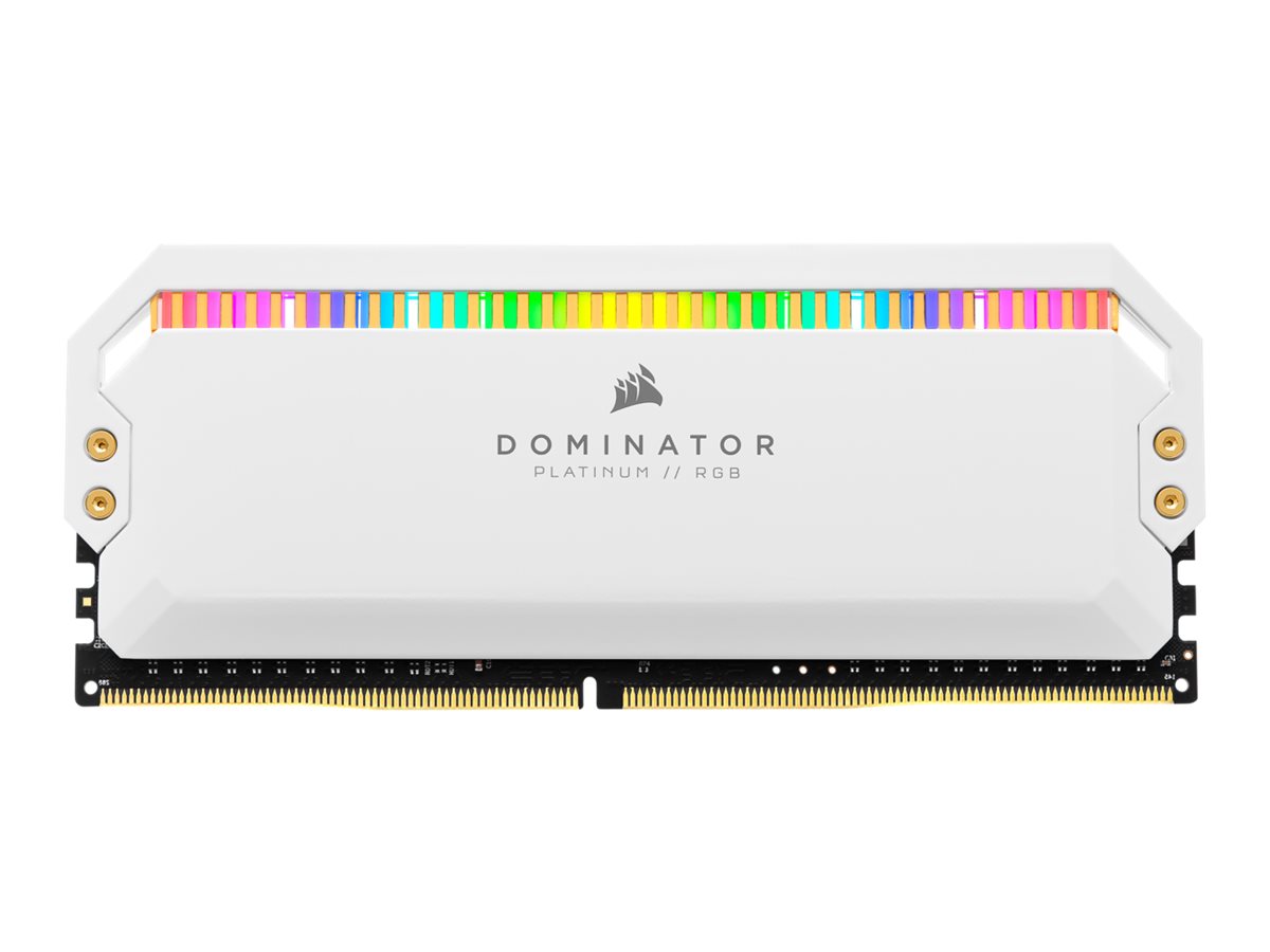 Corsair Dominator Platinum RGB, DDR4-3600, CL18 - 16 GB Dual-Kit, weiÃ
