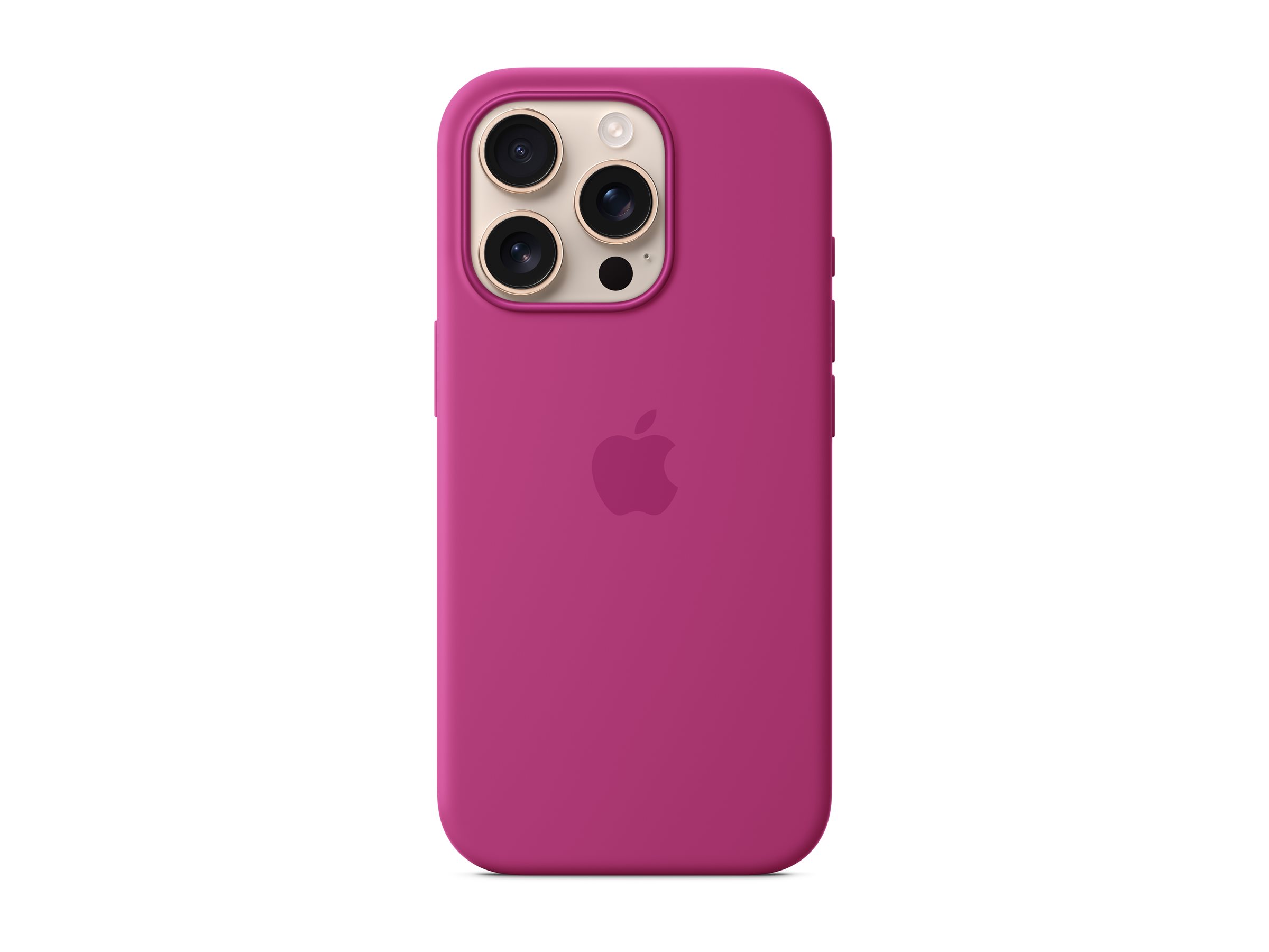 APPLE iPhone 16 Pro Silicone Case with MagSafe - Fuchsia