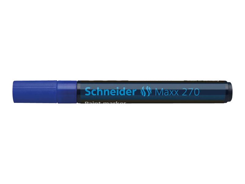 Schneider 270 Lackmarker blau 1,0 - 3,0 mm, 10 St. Schneider 270 Lackmarker blau 1,0 - 3,0 mm, 10 St.