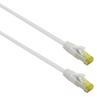 helos ultra flex Patchkabel S/FTP Cat 6a TPE weiss 30,0m helos ultra flex Patchkabel S/FTP Cat 6a TPE weiss 30,0m