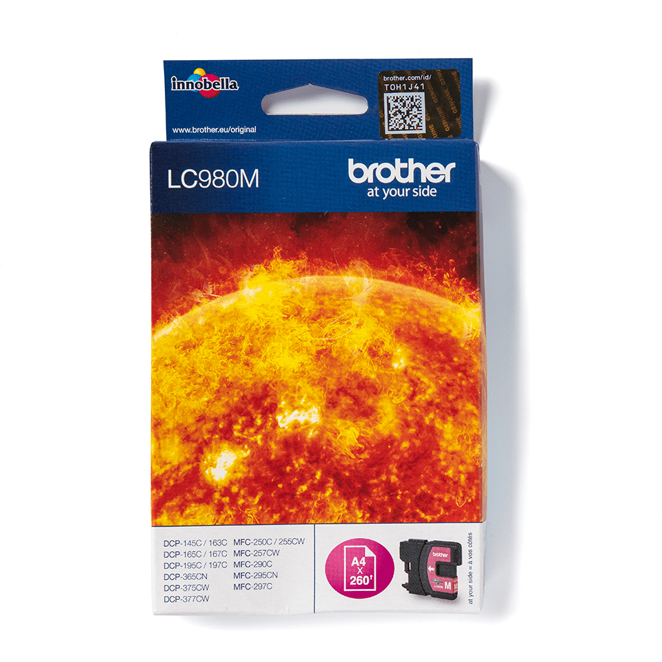 Brother LC-980M Tintenpatrone Magenta