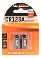 2 ANSMANN Batterien CR123A Fotobatterie 3,0 V 2 ANSMANN Batterien CR123A Fotobatterie 3,0 V