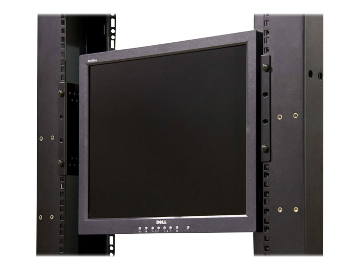 STARTECH.COM Universal LCD Monitor Vesa Halterung  für 19 Zoll Serverschrank oder Rack - Halterung für Monitor im Server Rack