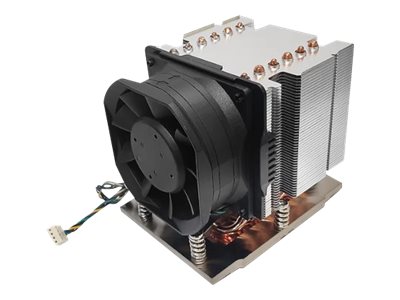 DYNATRON J12 AMD Genoa SP5 3U Aktiv Aluminiumlamellen mit Heatpipes und eingebetteter Hitzeverteiler aus Kupfer bis zu 320W TDP