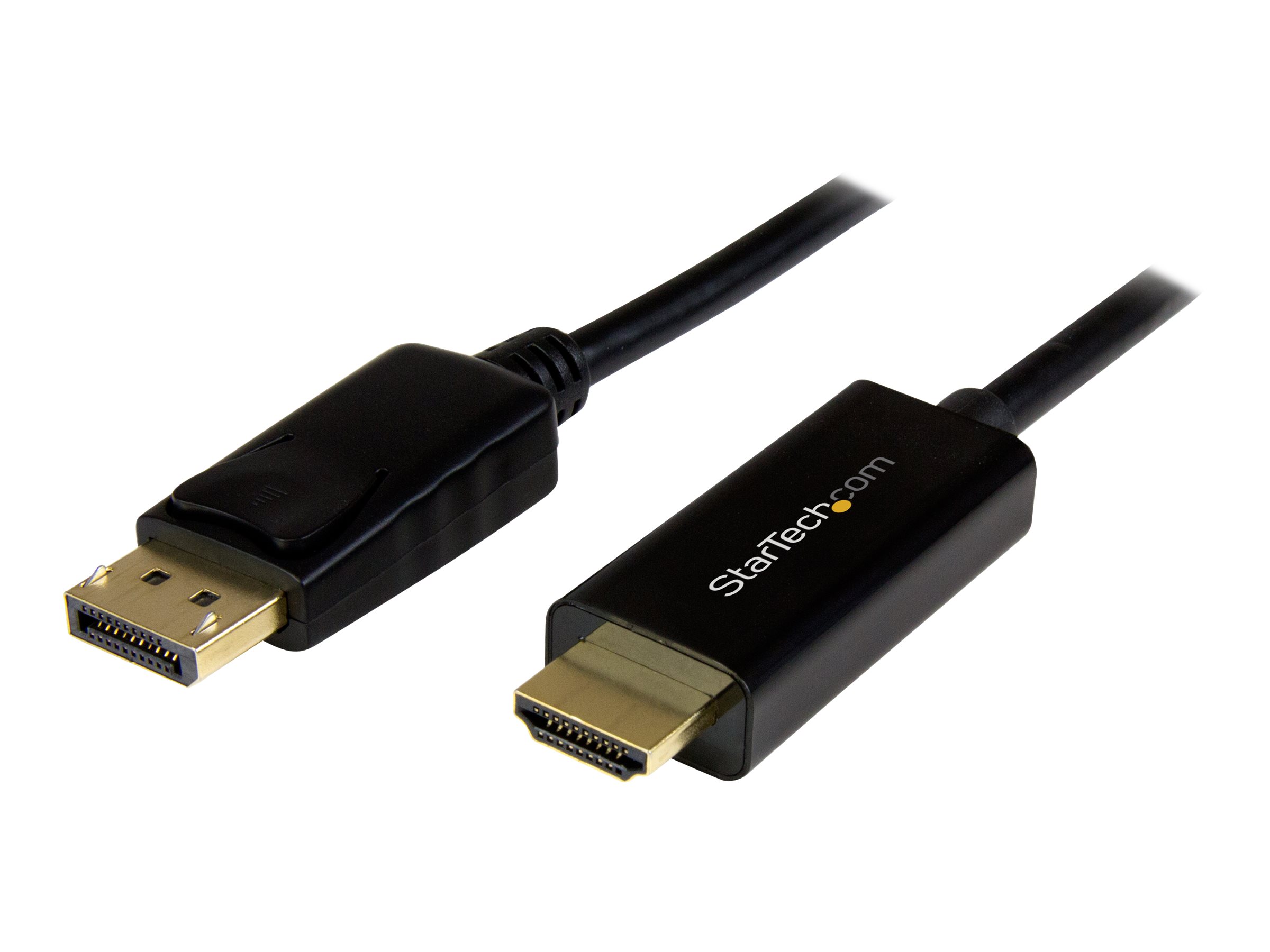 StarTech.com 1m DisplayPort auf HDMI Konverterkabel - 4K - DP auf HDMI Adapter mit Kabel - Ultra HD 4K - St/St - Videokabel - DisplayPort / HDMI - 1 m
