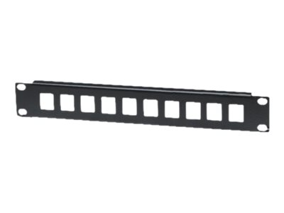 INTELLINET 10 Port Patchpanel unbestueckt 1 HE schwarz INTELLINET 10 Port Patchpanel unbestueckt 1 HE schwarz