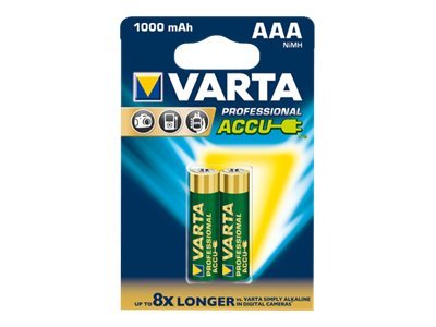 VARTA Akku Micro AAA 1000mAh NiMH Recharge Accu Power (2er Pack) VARTA Akku Micro AAA 1000mAh NiMH Recharge Accu Power (2er Pack)