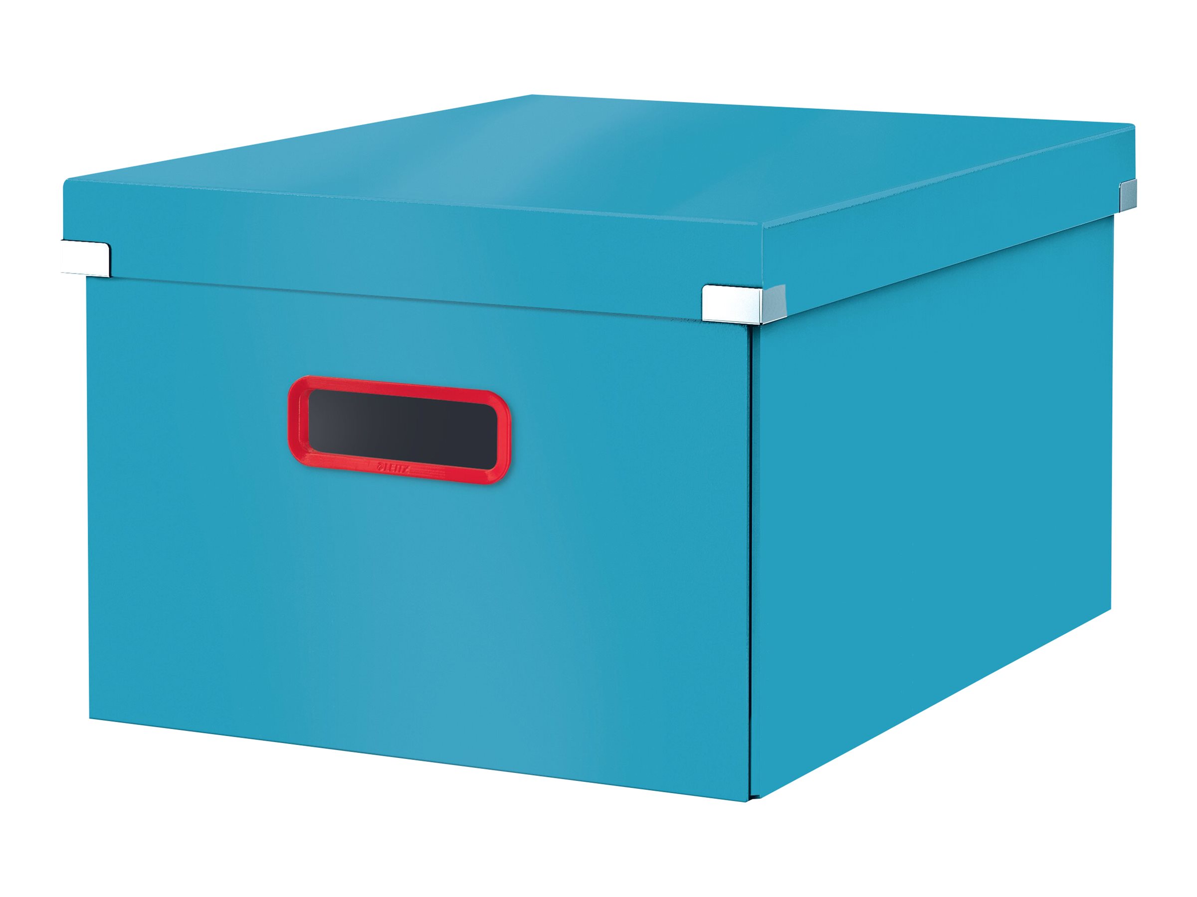 LEITZ Click & Store Cosy Aufbewahrungsbox 18,5 l blau 28,1 x 37,0 x 20,0 cm LEITZ Click & Store Cosy Aufbewahrungsbox 18,5 l blau 28,1 x 37,0 x 20,0 cm