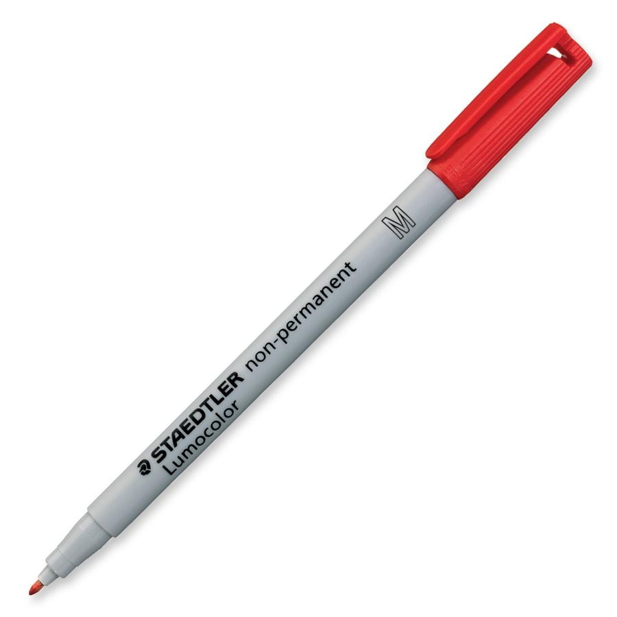 10 STAEDTLER Lumocolor Folienstifte rot 1,0 mm non-permanent 10 STAEDTLER Lumocolor Folienstifte rot 1,0 mm non-permanent