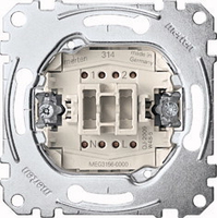 Merten Tastereinsatz MEG31560000 1-p. 10A AC 250V Steckklemme
