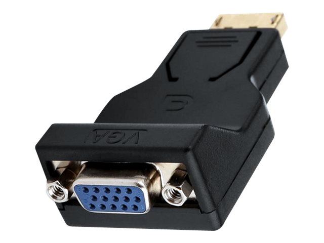 I-TEC Adapter DisplayPort zu VGA Aufloesung Full-HD 1920x1080/60 Hz vergoldeter DP-Stecker I-TEC Adapter DisplayPort zu VGA Aufloesung Full-HD 1920x1080/60 Hz vergoldeter DP-Stecker
