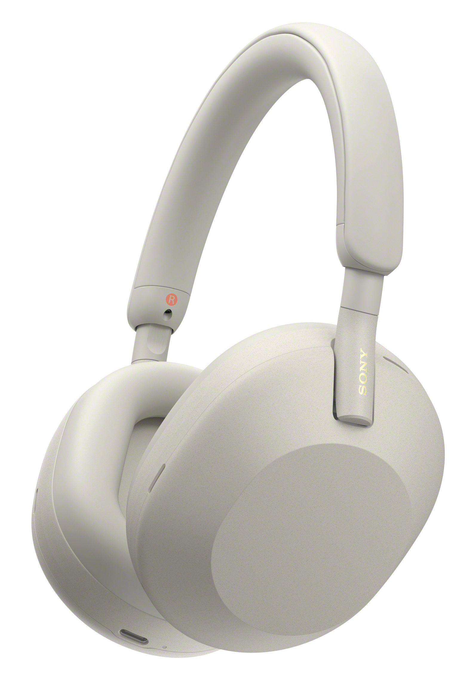 Sony WH-1000XM5S Bluetooth Noise Cancelling Kopfhoerer mit Mikrofon, silber