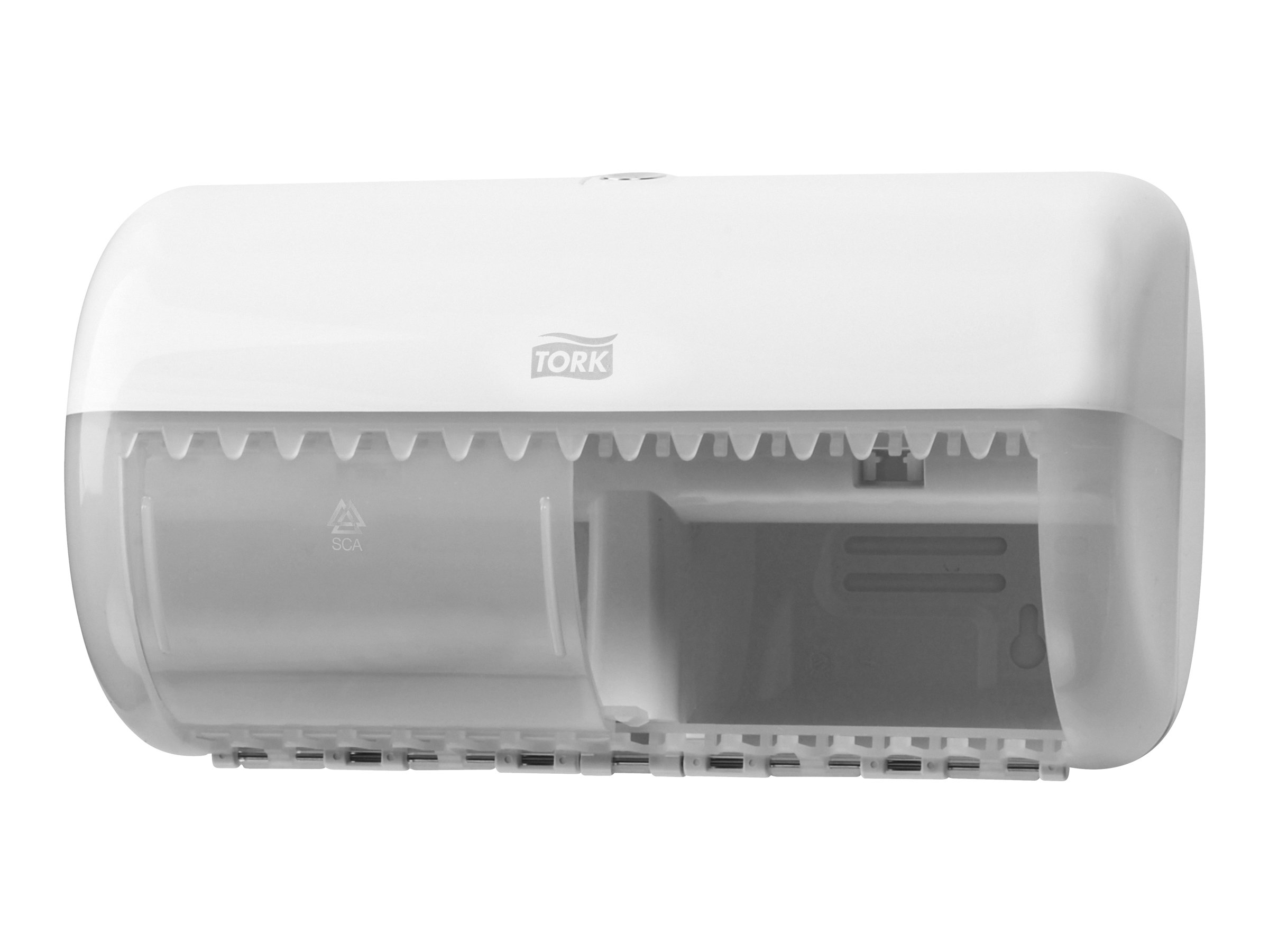 TORK Toilettenpapierspender Elevation T4 557000 weiss Kunststoff TORK Toilettenpapierspender Elevation T4 557000 weiss Kunststoff
