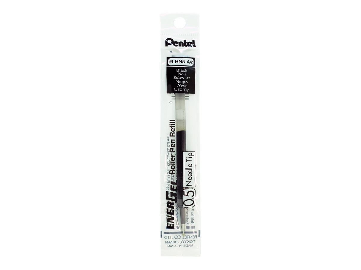 Pentel LRN5 Gelschreiberminen schwarz 0,25 mm 12 St