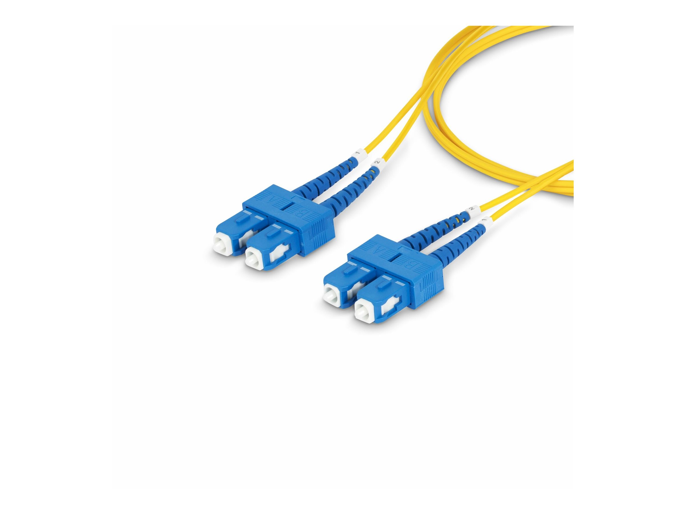 STARTECH.COM 1meter LWL Patchkabel SC SC UPC Singlemode OS2 Duplex 9/125um 40G/100G LSZH Glasfaserkabel STARTECH.COM 1meter LWL Patchkabel SC SC UPC Singlemode OS2 Duplex 9/125um 40G/100G LSZH Glasfaserkabel