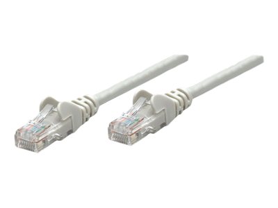 INTELLINET Netzwerkkabel Cat5e U/UTP 2,0m Grau RJ-45 Stecker / RJ-45 Stecker Snagless Vergoldete Kontakte Polybeutel INTELLINET Netzwerkkabel Cat5e U/UTP 2,0m Grau RJ-45 Stecker / RJ-45 Stecker Snagless Vergoldete Kontakte Polybeutel