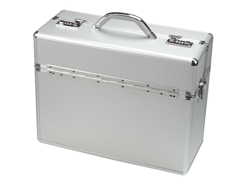 ALUMAXX Pilotenkoffer ALPHA Aluminium silber 47,0 x 20,0 x 37,5 cm