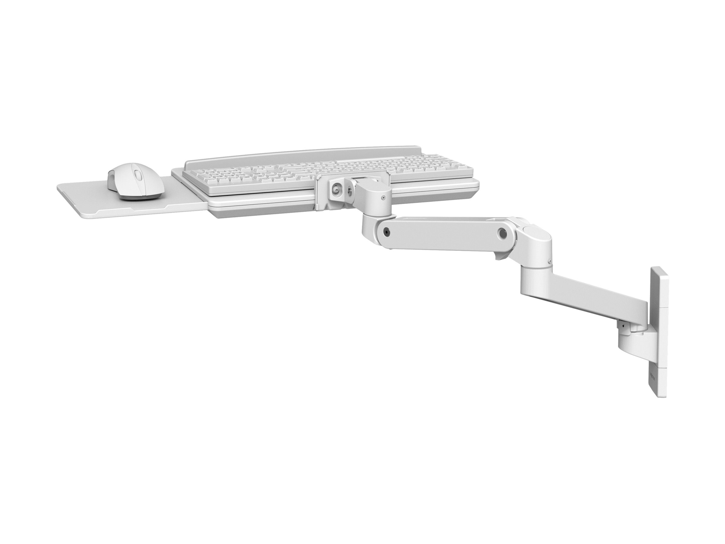 ERGOTRON LX Pro Tastaturarm fuer die Wand, Constant Force Technologie, Weiss