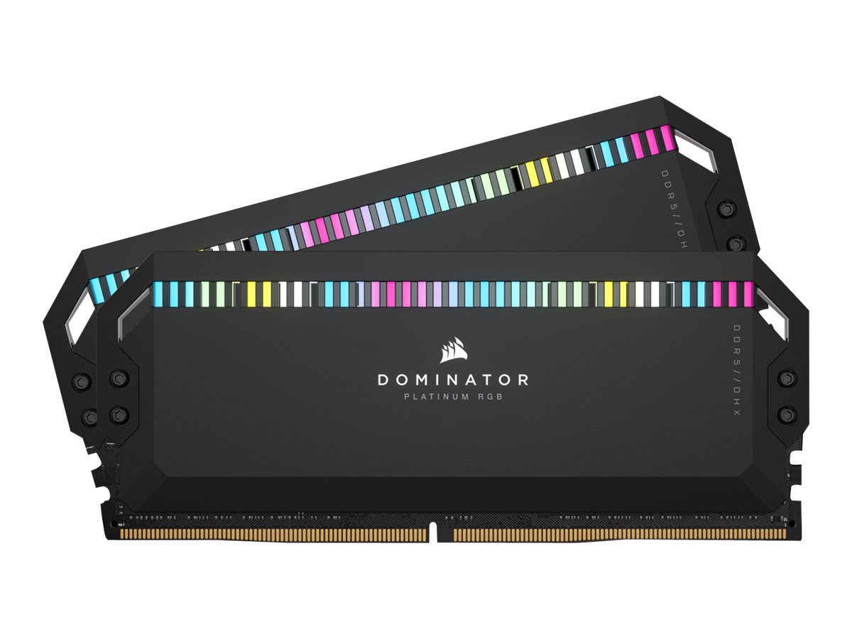 CORSAIR RAM Dominator Platinum RGB - 32 GB (2 x 16 GB Kit) - DDR5 5200 DIMM CL40