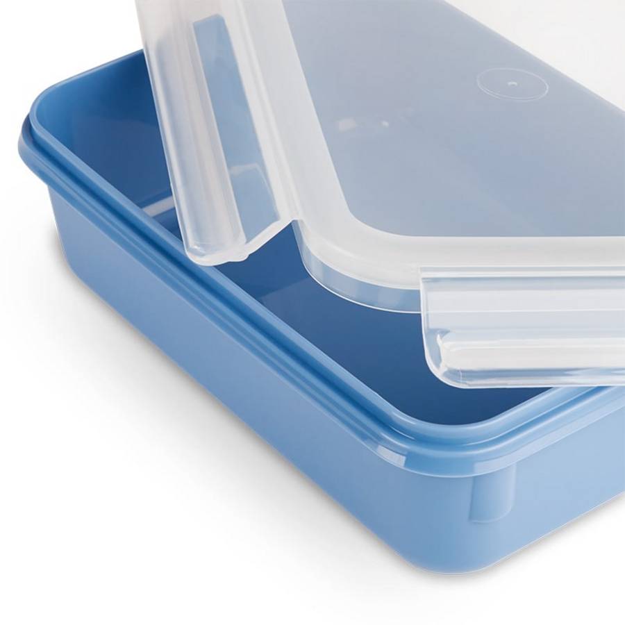 emsa FrischhaltedosenSet CLIP CLOSE blau 0,20,550,82,2 l, 1 Set