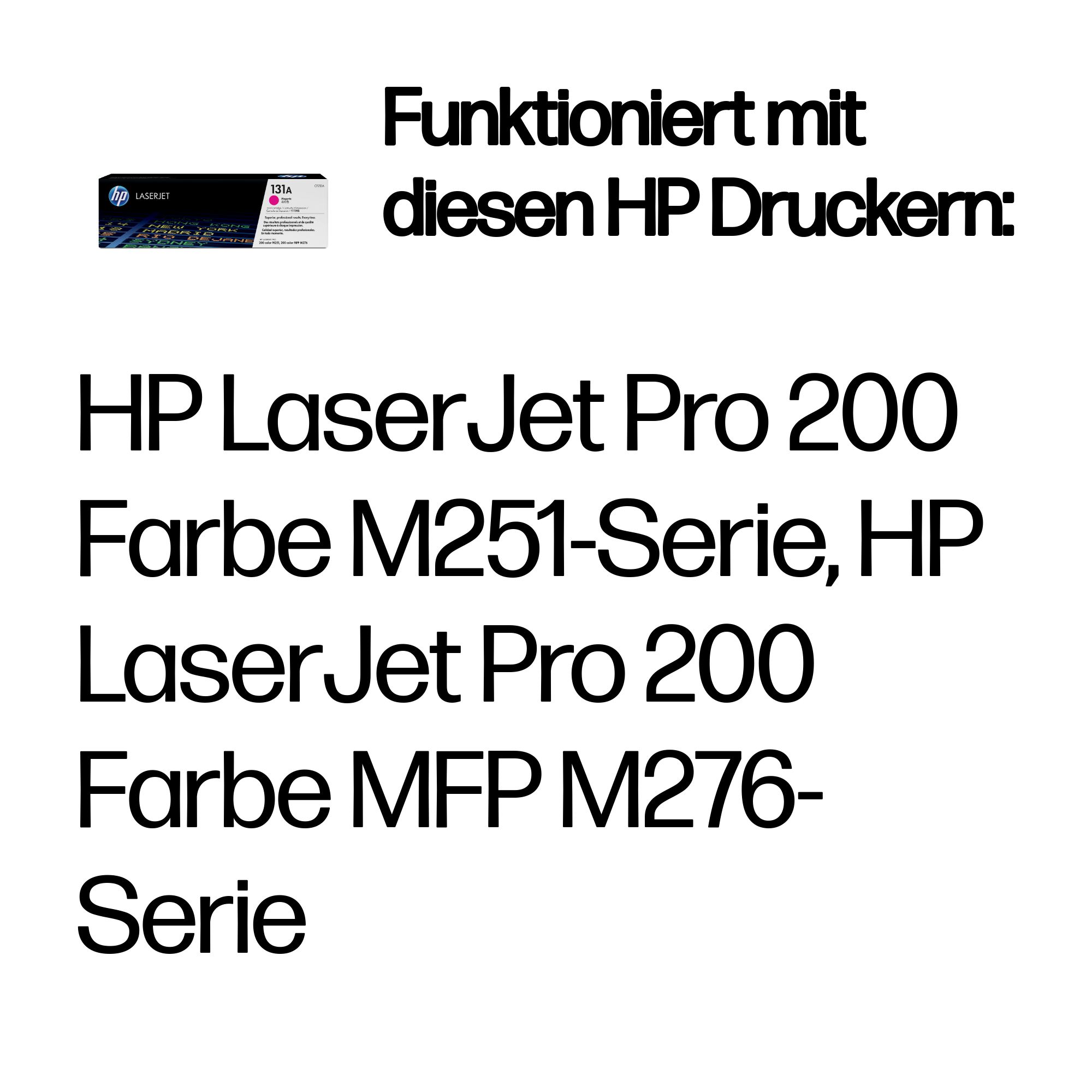 HP 131A CF213A magenta Tonerkartusche