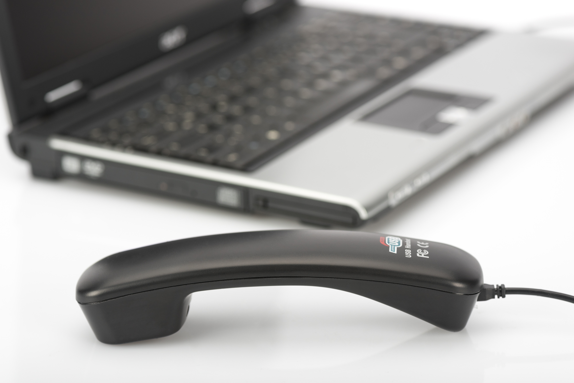 DIGITUS USB Telefonhörer inkl. 1.80-1.90m Kabel