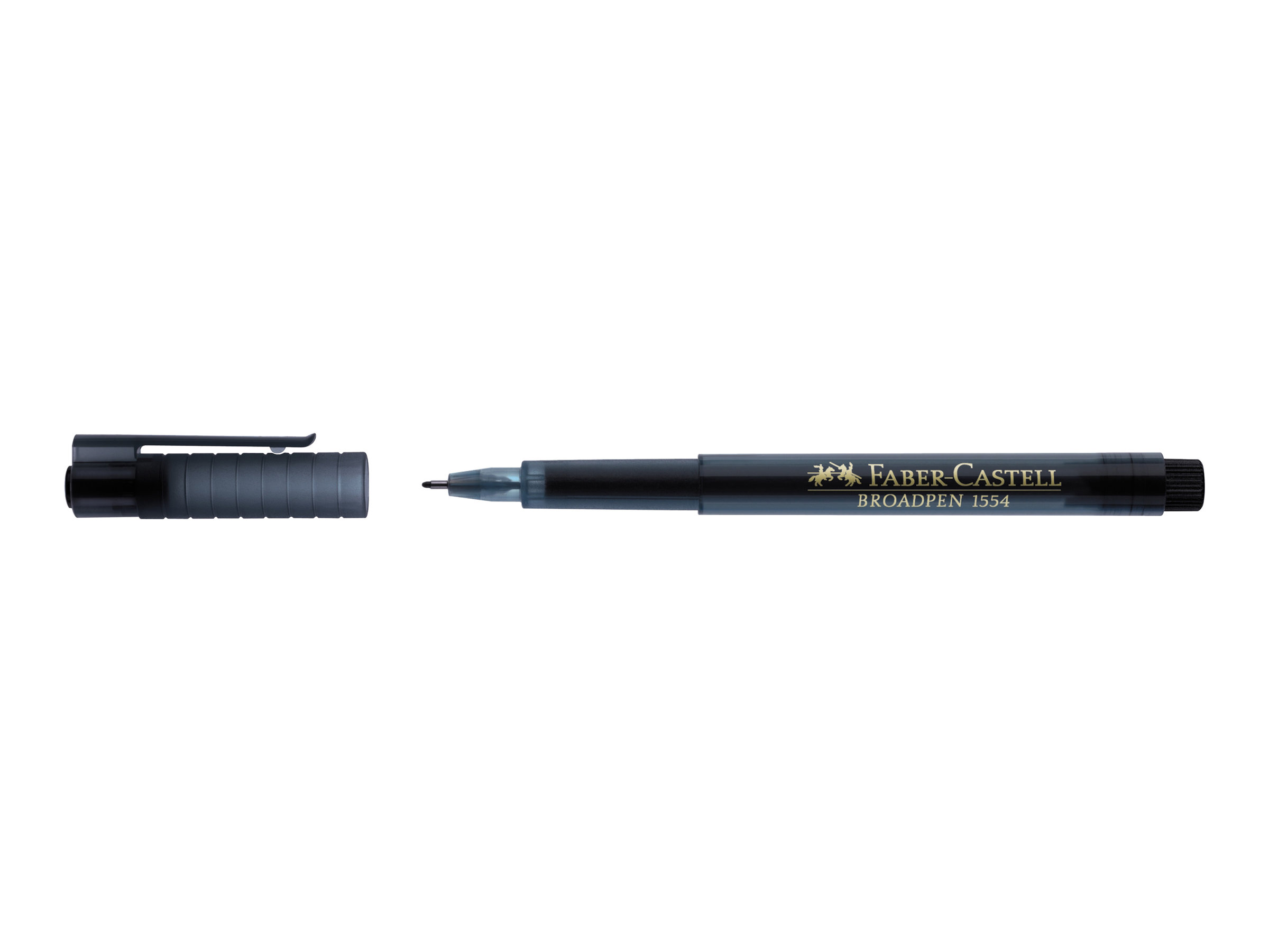 FABER-CASTELL Broadpen Document 1554 Fineliner schwarz 0,8 mm, 1 St. FABER-CASTELL Broadpen Document 1554 Fineliner schwarz 0,8 mm, 1 St.
