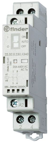 Finder Schütz 1 Schließer 1 Öffner 25 A 12 V