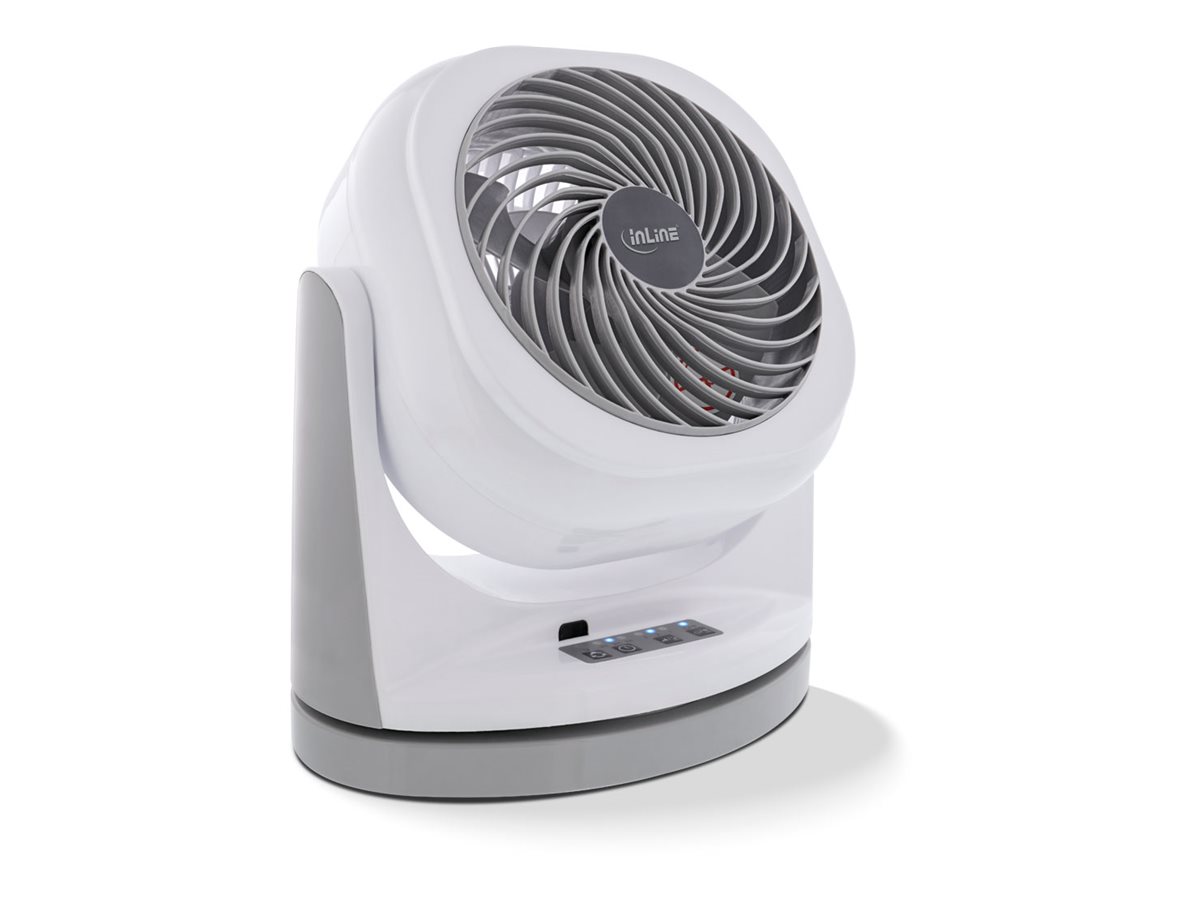 INLINE SmartHome Tischventilator weiss