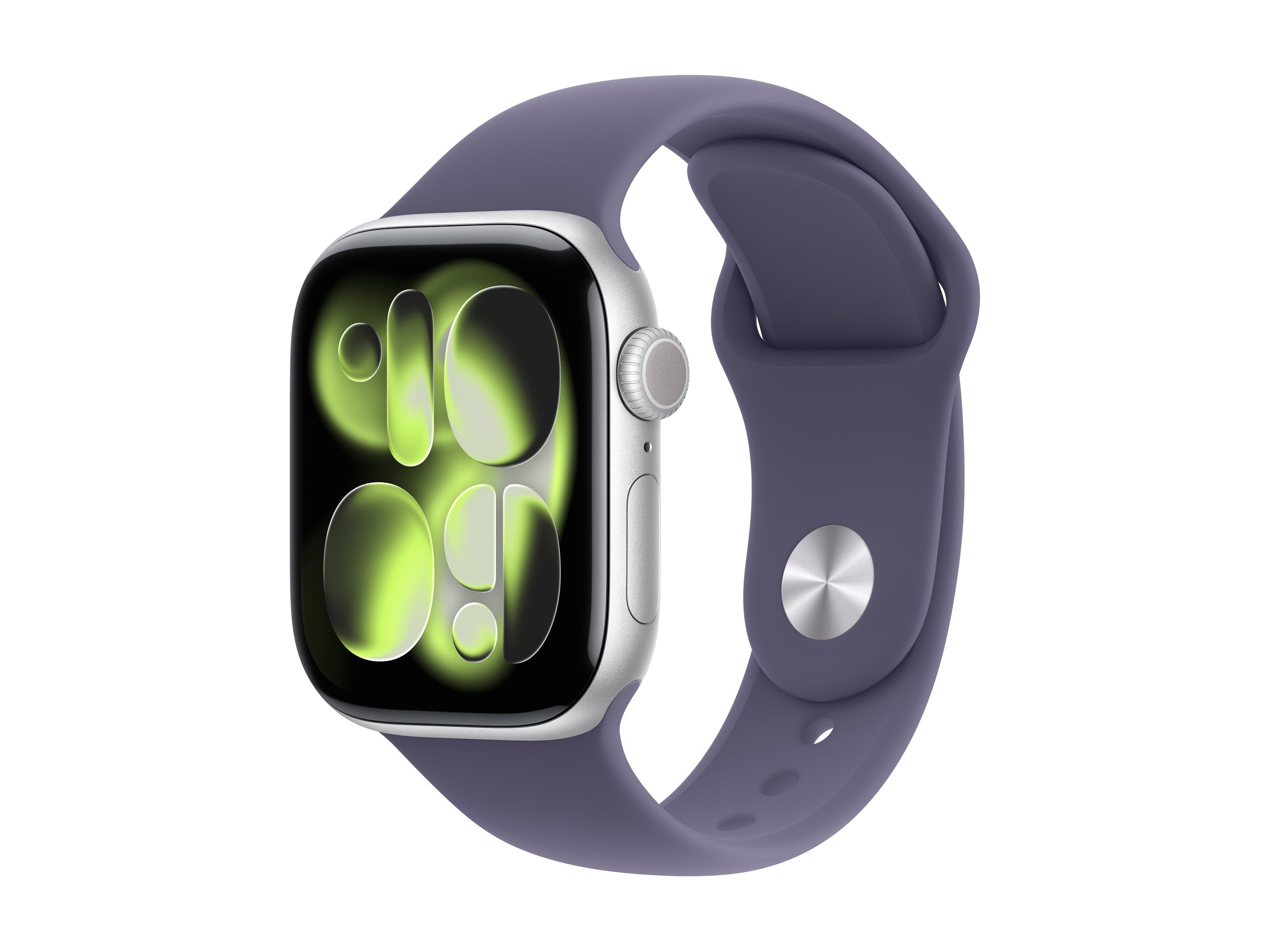 APPLE Watch Series 11 GPS Cellular 42mm Silver Aluminium Case with Purple Fog Sport Band ML