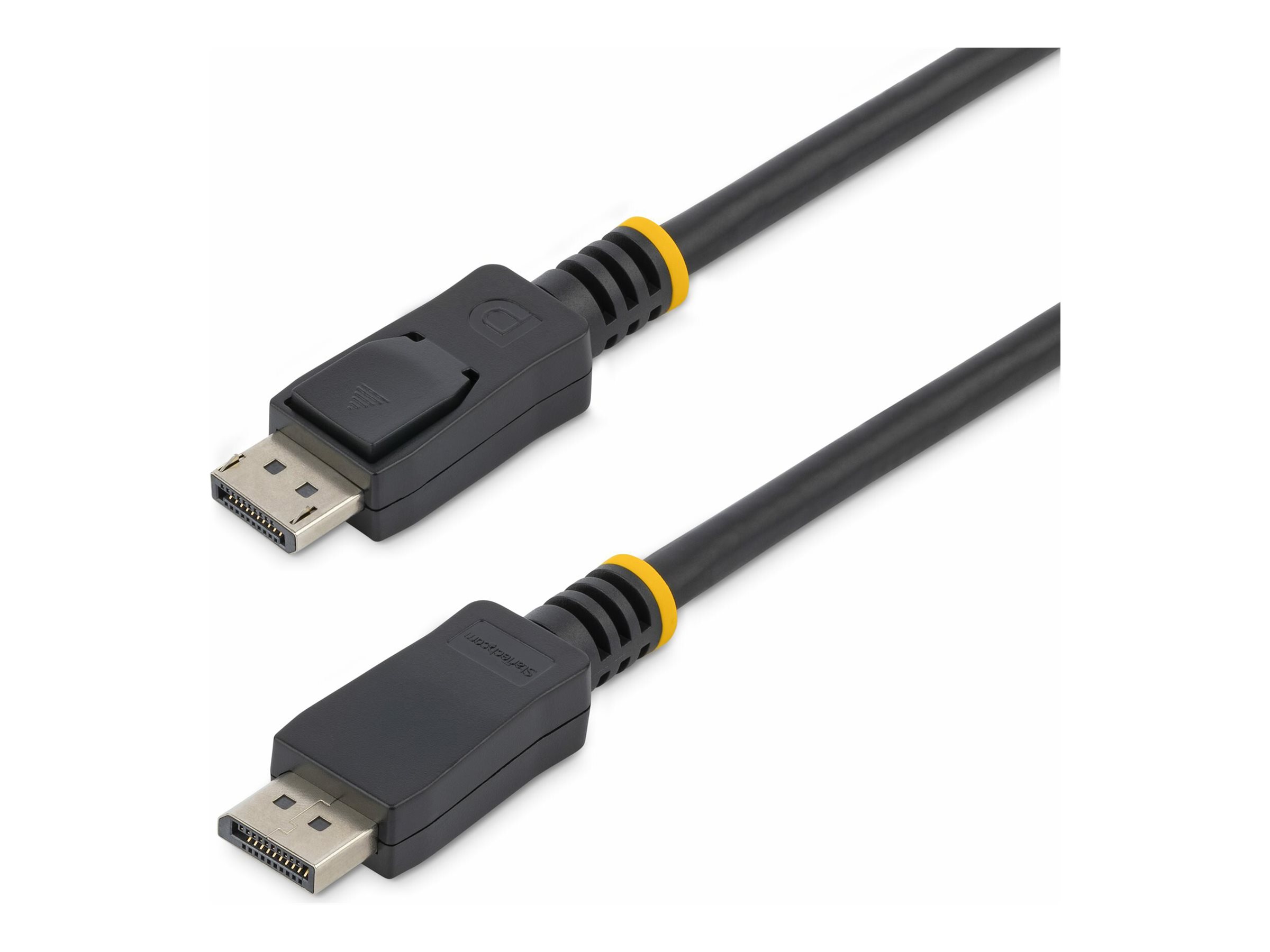 StarTech.com 3m DisplayPort 1.2 Kabel mit Verriegelung (Stecker/Stecker) - DP 4k Audio- / Videokabel Kabel - Schwarz - DisplayPort-Kabel - 3 m